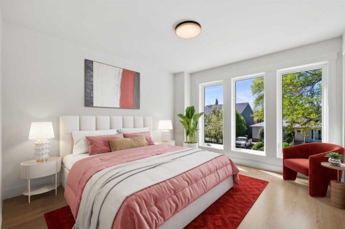 3116 4A Street Nw, Calgary, AB - Indoor Photo Showing Bedroom