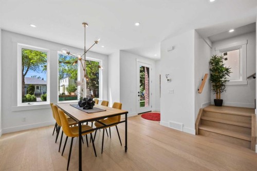 3116 4A Street Nw, Calgary, AB - Indoor Photo Showing Dining Room