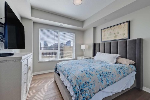 3404-930 6 Avenue Sw, Calgary, AB - Indoor Photo Showing Bedroom