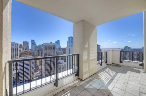 3404-930 6 Avenue Sw, Calgary, AB - Outdoor With Exterior