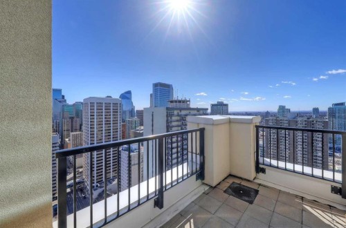 3404-930 6 Avenue Sw, Calgary, AB - Outdoor With View