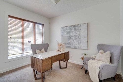 108 Tuscany Estates Close Nw, Calgary, AB - Indoor Photo Showing Office
