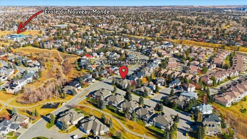69 Scimitar Point Nw, Calgary, AB - Outdoor With View