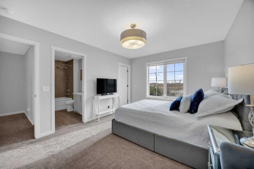 275 Marine Drive Se, Calgary, AB - Indoor Photo Showing Bedroom