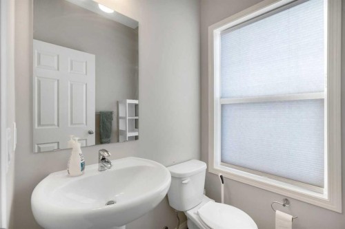 140 Sundown Road, Cochrane, AB - Indoor Photo Showing Bathroom