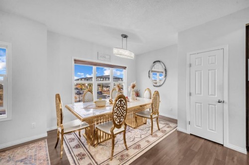 533 Savanna Boulevard Ne, Calgary, AB - Indoor Photo Showing Dining Room