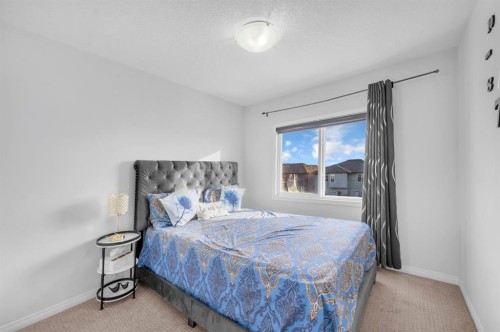 533 Savanna Boulevard Ne, Calgary, AB - Indoor Photo Showing Bedroom