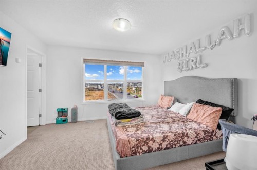 533 Savanna Boulevard Ne, Calgary, AB - Indoor Photo Showing Bedroom