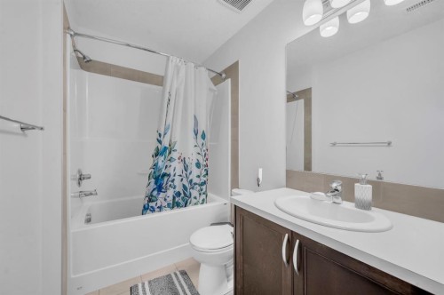 533 Savanna Boulevard Ne, Calgary, AB - Indoor Photo Showing Bathroom