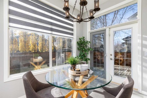 208 Fairways Bay Nw, Airdrie, AB - Indoor Photo Showing Dining Room