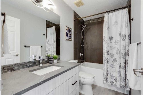 208 Fairways Bay Nw, Airdrie, AB - Indoor Photo Showing Bathroom