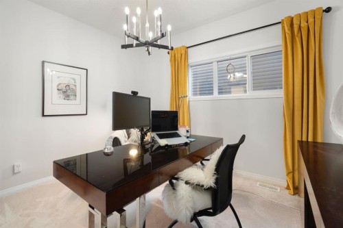 92 Thoroughbred Boulevard, Cochrane, AB - Indoor Photo Showing Office