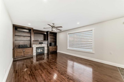 40 Martha'S Meadow Place Ne, Calgary, AB - Indoor With Fireplace