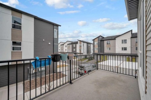348-301 Redstone Boulevard Ne, Calgary, AB - Outdoor With Balcony With Exterior