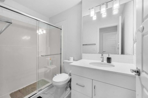 348-301 Redstone Boulevard Ne, Calgary, AB - Indoor Photo Showing Bathroom