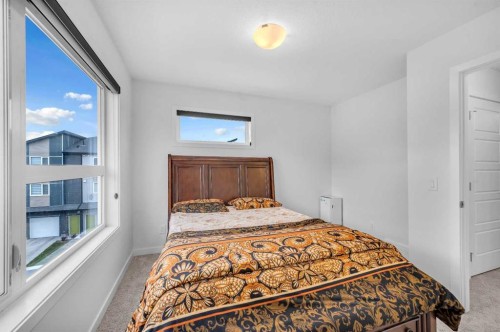 348-301 Redstone Boulevard Ne, Calgary, AB - Indoor Photo Showing Bedroom
