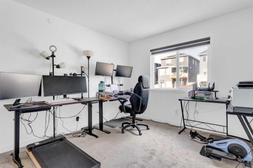 264 Lucas Way Nw, Calgary, AB - Indoor Photo Showing Office