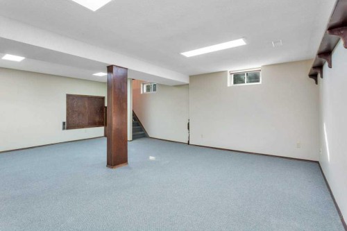 516 Poplar Avenue, Trochu, AB - Indoor Photo Showing Basement