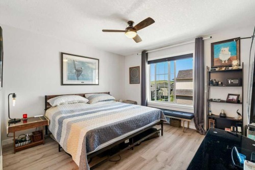 2202-250 Fireside View, Cochrane, AB - Indoor Photo Showing Bedroom