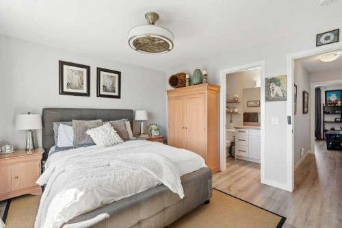 2202-250 Fireside View, Cochrane, AB - Indoor Photo Showing Bedroom