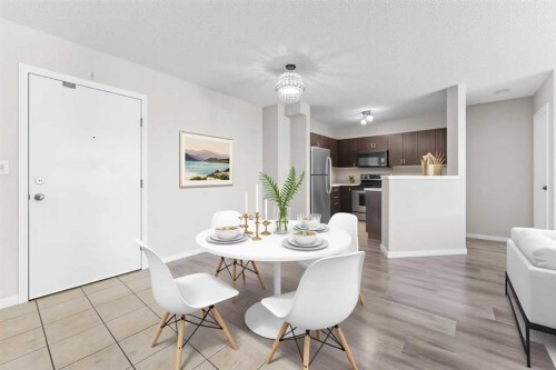 910-1111 6 Avenue Sw, Calgary, AB - Indoor Photo Showing Dining Room