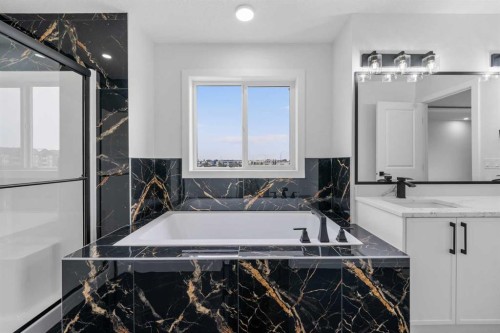 17 Lakes Estates Circle, Strathmore, AB - Indoor Photo Showing Bathroom