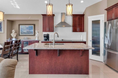 68 Nolanlake View Nw, Calgary, AB - Indoor Photo Showing Kitchen With Upgraded Kitchen