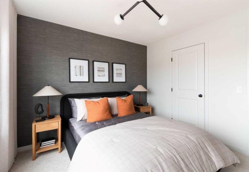 1457 Rangeview Drive Se, Calgary, AB - Indoor Photo Showing Bedroom