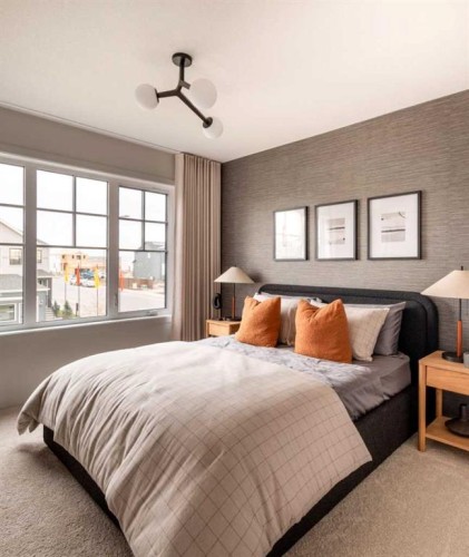 1457 Rangeview Drive Se, Calgary, AB - Indoor Photo Showing Bedroom