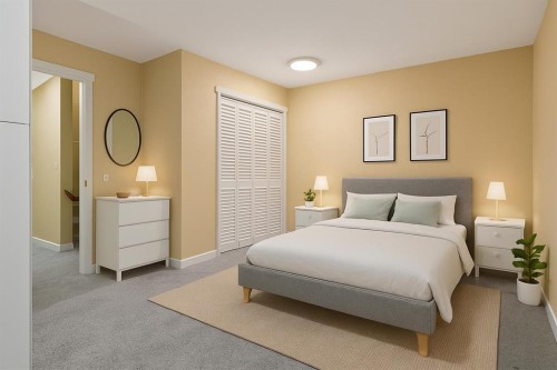 11 Maplewood Green, Strathmore, AB - Indoor Photo Showing Bedroom