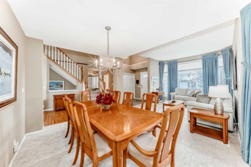 6 Mt Yamnuska Court Se, Calgary, AB - Indoor Photo Showing Dining Room
