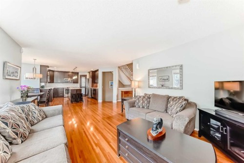 6 Mt Yamnuska Court Se, Calgary, AB - Indoor Photo Showing Living Room
