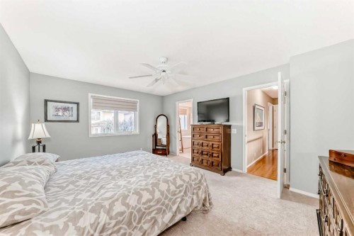 6 Mt Yamnuska Court Se, Calgary, AB - Indoor Photo Showing Bedroom