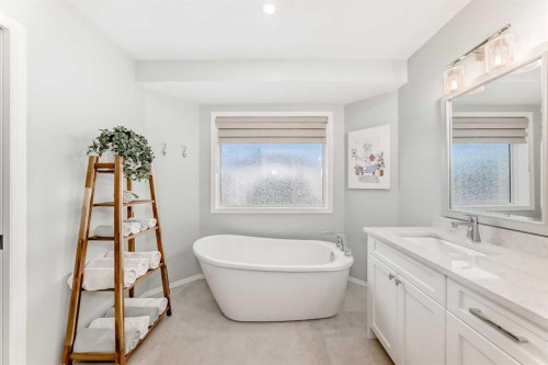 6 Mt Yamnuska Court Se, Calgary, AB - Indoor Photo Showing Bathroom