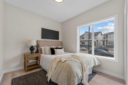 68 Buffaloberry Manor Se, Calgary, AB - Indoor Photo Showing Bedroom