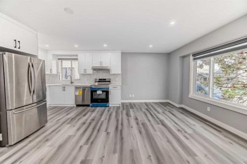 110 Falmere Way Ne, Calgary, AB - Indoor Photo Showing Kitchen With Stainless Steel Kitchen
