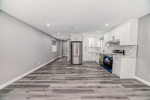 110 Falmere Way Ne, Calgary, AB - Indoor Photo Showing Kitchen With Stainless Steel Kitchen With Upgraded Kitchen