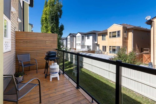 336 Covecreek Circle Ne, Calgary, AB - Outdoor With Balcony With Exterior