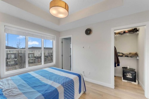 106-72 Cornerstone Manor Ne, Calgary, AB - Indoor Photo Showing Bedroom