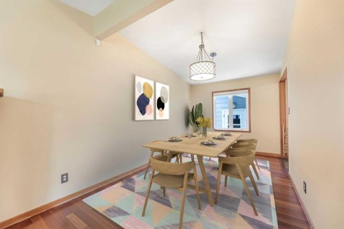 1619 47 Street Sw, Calgary, AB - Indoor Photo Showing Dining Room