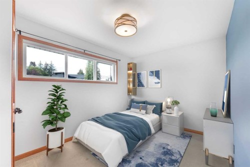 1619 47 Street Sw, Calgary, AB - Indoor Photo Showing Bedroom