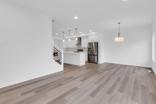 449 Savanna Landing Ne, Calgary, AB - Indoor Photo Showing Kitchen