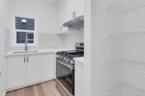 449 Savanna Landing Ne, Calgary, AB - Indoor Photo Showing Kitchen