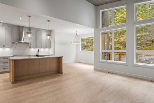 249B Three Sisters Drive, Canmore, AB - Indoor Photo Showing Kitchen With Upgraded Kitchen