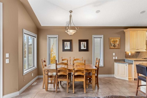 938 Panorama Hills Drive Nw, Calgary, AB - Indoor Photo Showing Dining Room