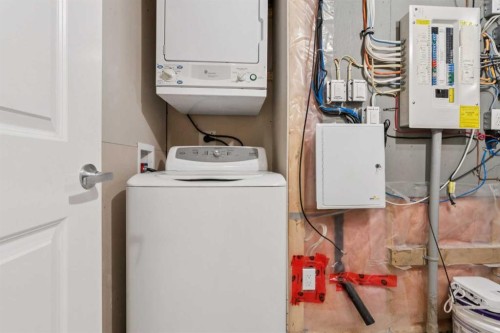 22 Silverado Plains Circle Sw, Calgary, AB - Indoor Photo Showing Laundry Room