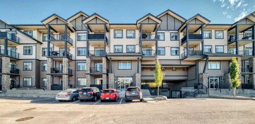 301-117 Copperpond Se, Calgary, AB - Outdoor With Balcony With Facade