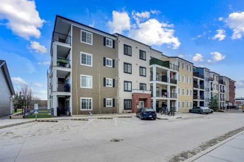 6105-151 Legacy Main Street Se, Calgary, AB - Outdoor With Balcony With Facade