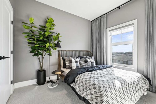113-595 Mahogany Road Se, Calgary, AB - Indoor Photo Showing Bedroom
