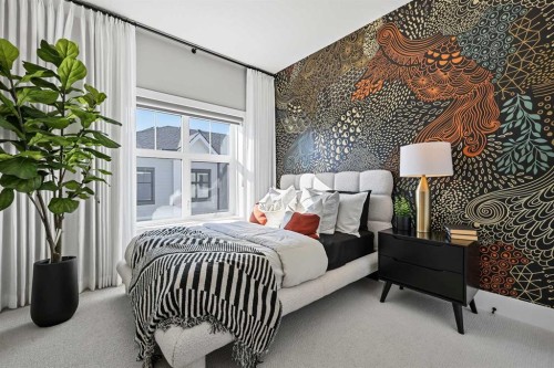 113-595 Mahogany Road Se, Calgary, AB - Indoor Photo Showing Bedroom
